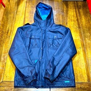 Kidrobot men’s street coat blue size M